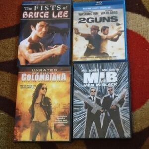 Assorted Movie DVD & Blu-ray Collection - Action Classics